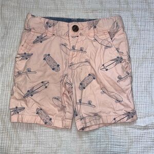 Boys Skateboard Print Shorts